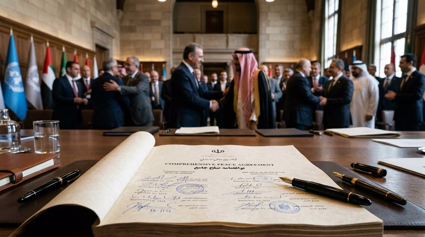 EE.UU. e Irán firman la paz: desmantelamiento nuclear a cambio de supervivencia